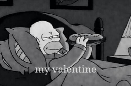 Homer Simpson Valentine