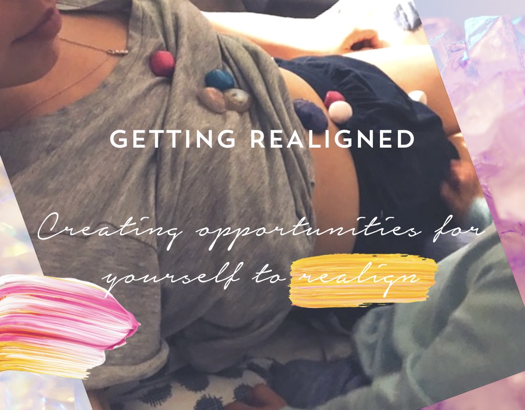 creating opportunities to realign crystals chakras