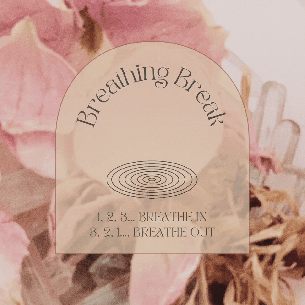 Breathing break inhale exhale